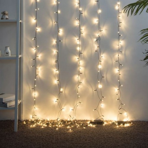 히트조명 커튼 트리전구 300구