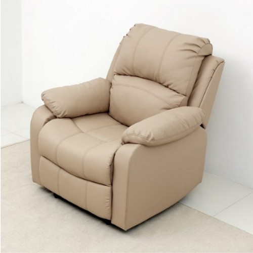 바네스데코 522 하이브리드 가죽 리클라이너 1인용_이미지