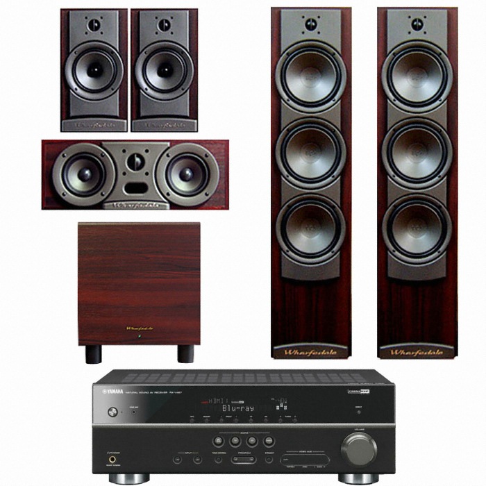 와피데일 AT-500 SE 5.1채널 + 야마하 AV리시버 (RX-V467, PC-10+)