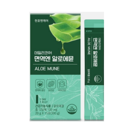 천호엔케어 데일리코어 면역엔 알로에뮨 15포
