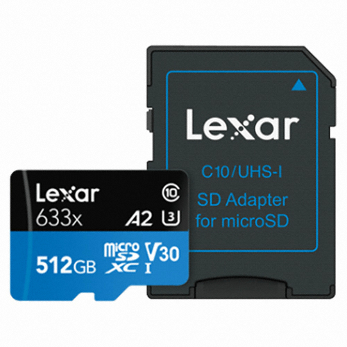 Lexar micro SD 633X 2018 (512GB)