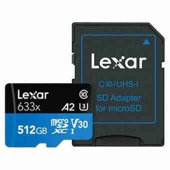 Lexar micro <b>SD</b> 633X 2018