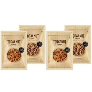 해맑음푸드 투데이넛 구운아몬드 300g + 호두 250g (2개)_이미지