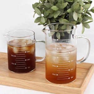 레벤호프 강화 내열유리 눈금 계량컵 비커 저그 2size_이미지