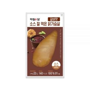 하림 하림이닭 소스 잘 먹은 닭가슴살 갈비맛 110g (1개)