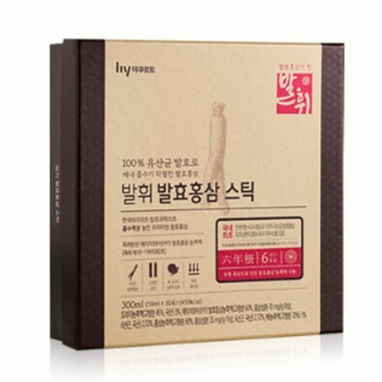 발휘 발효홍삼 스틱 10ml 30포
