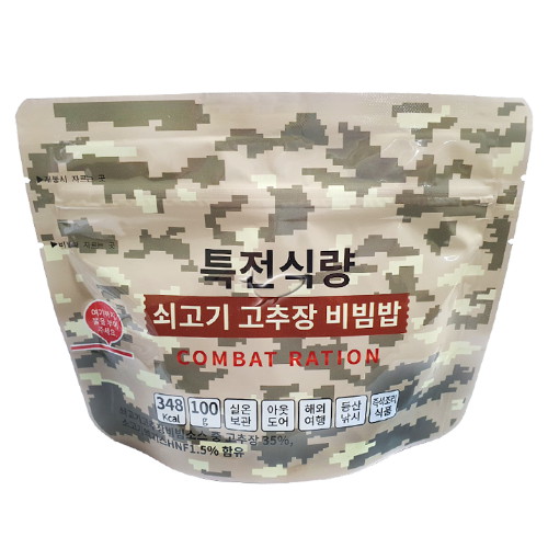 참맛 특전식량 쇠고기 고추장 비빔밥 120g (4개)
