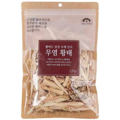 벨버드 ㅤ수제간식 무염황태 120g (1개)_이미지