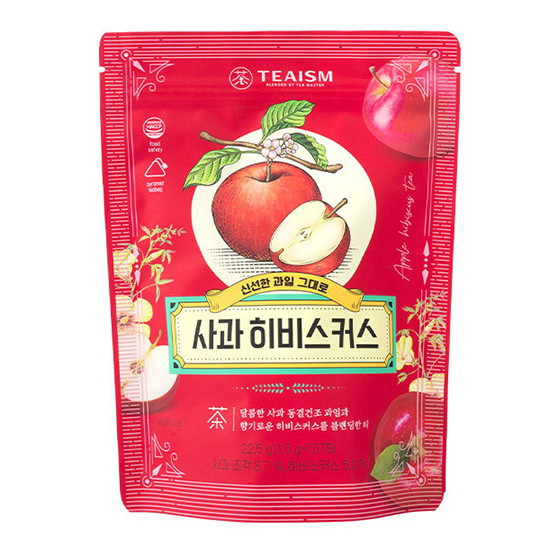 티이즘 사과 히비스커스 15T