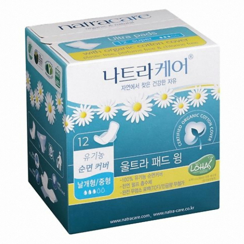 나트라케어 울트라 패드 윙 날개 중형 12개 (10팩(120개))_이미지