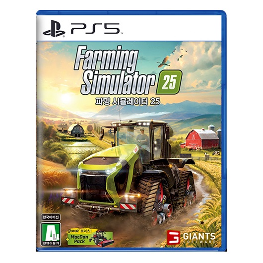  파밍 시뮬레이터 25 한글판 PS5, 패키지디스크
