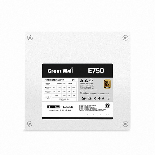 GreatWall E750 FROZEN 80PLUS��� ��ⷯ
