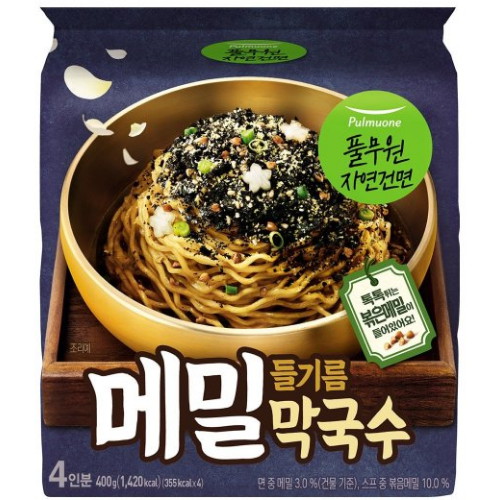 풀무원 들기름 메밀막국수 100g (4개)_이미지