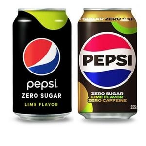 롯데칠성음료 펩시콜라 제로 라임 355ml + 제로카페인 355ml (48개)_이미지