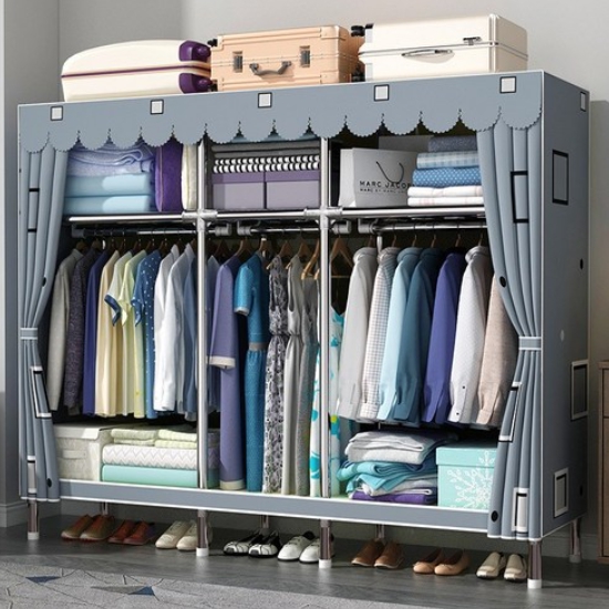 ZOZOFO 합금 조립식 비키니옷장 1500