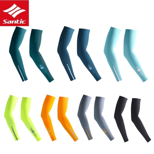 산틱 자전거 UV 자외선차단 쿨토시 팔토시 W1P087 그린 W1P087V2 M 1개_이미지