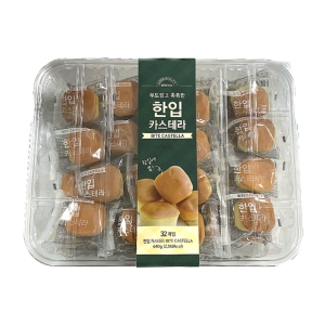 젤리젤리 부드럽고 촉촉한 한입 카스테라 20g 32개입 (1개)_이미지