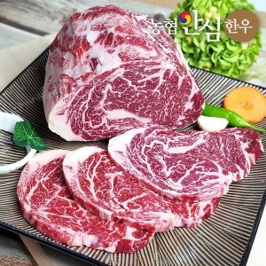 무등육가공 농협안심한우 암소한우 등심 300g (1개)_이미지