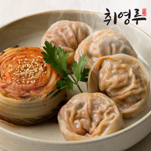 취영루 김치 왕만두