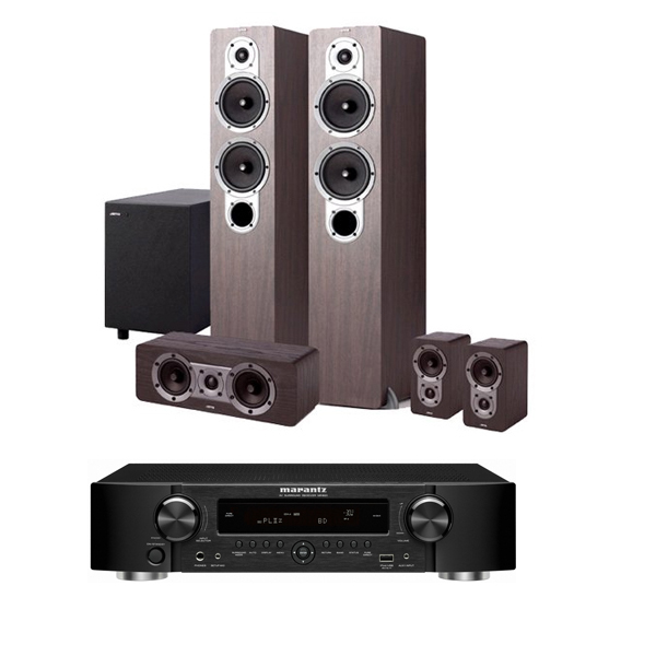야모 S426 5.1채널 + 마란츠 AV리시버 (NR1601, SUB-200)_이미지