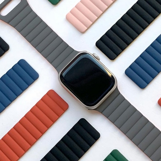 더케이스 애플워치 마그네틱 실리콘 스트랩_이미지