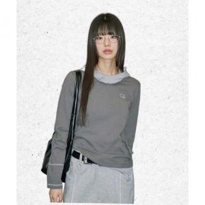 오드스튜디오 ODDSTUDIO 아웃 포켓 헨리넥 후드 롱슬리브 LIGHT GRAY OO5FFHT104LG 1368782_이미지
