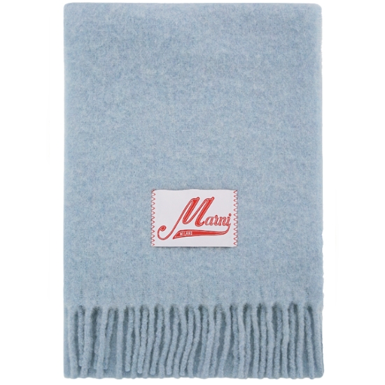 마르니 브러시드 로즈 스카프 SCMC0059Y0 UTW918 (00B50, 아이리스 블루)_이미지