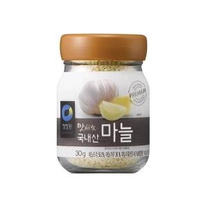 대상 청정원 풍미 찌개 맛선생 국내산 마늘 가루 국수육수 자취음식 가정간편식 30g