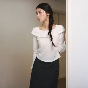 시선인터내셔널 잇미샤 오프숄더 져지 탑 ITP4ZTS790
