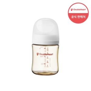 더블하트 모유실감 3세대 PPSU 제뉴인화이트 160ml (젖병 1개 + 젖꼭지 1개)_이미지