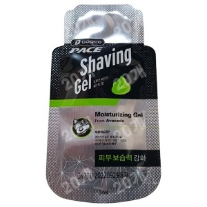 도루코 페이스 일회용 쉐이빙 젤 3ml 20개 여행용_이미지