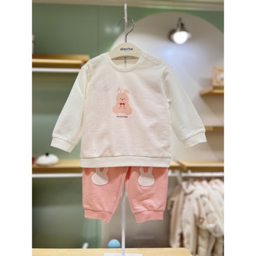 해피랜드F&C 압소바 HM 아기상하 통통 상하복 Q1A2113006 블루/90_이미지