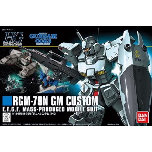 반다이 SPIRITS HGUC 1/144 RGM-79N 체육관 맞춤 기동전사 건담 0083 STARDUST MEMORY 참조_이미지