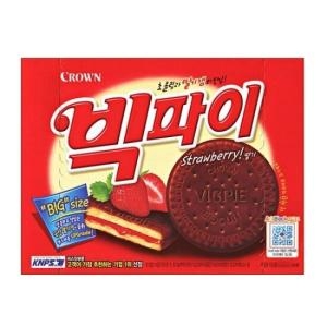 크라운제과 빅파이 딸기 324g (2개)_이미지