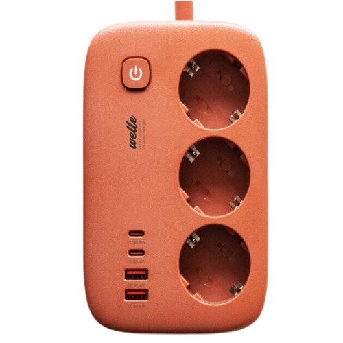 벨레 3구 USB PLUG3 멀티탭 (2m)_이미지