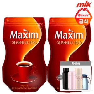 동서식품 맥심 아라비카 리필 150g 2개+텀블러랜덤 id당1개_이미지