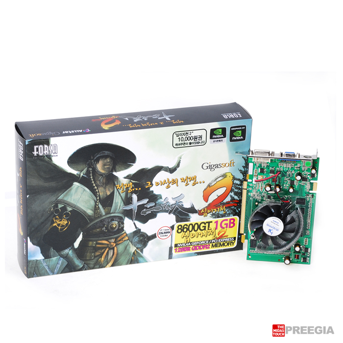 FORSA 지포스 8600GT DDR2 1GB 잘만 십이지천2_이미지