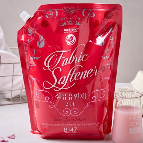 노브랜드 섬유유연제 로즈템테이션 2.1L