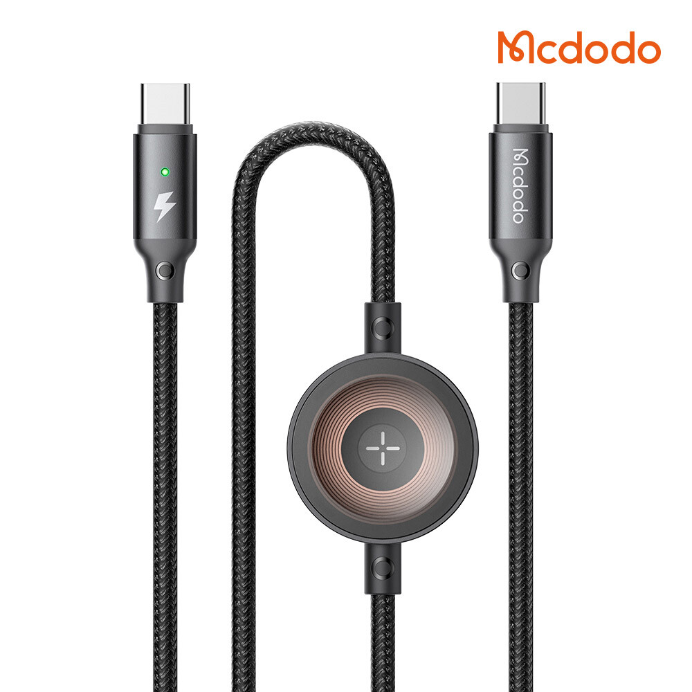 PD 2in1 애플워치 일체형 고속충전 C to C타입 케이블 CA258