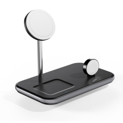 CHOETECH MFM 인증 3in1 맥세이프 무선충전기 T589-F (애플워치용)_이미지