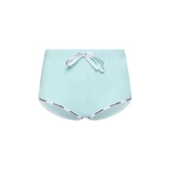 디스퀘어드2 여성 로고 스트레치 코튼 저지 미니 쇼츠 78I WI2008 T