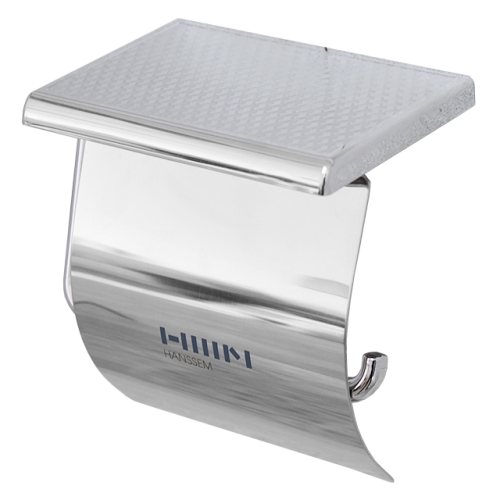 한샘 크롬 선반형 휴지걸이