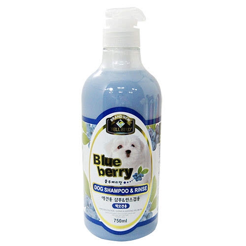 벨버드 블루베리 샴푸&린스 백모용 750ml (1개)