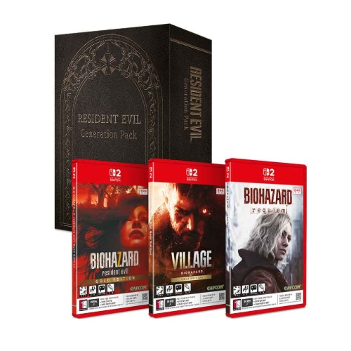 바이오하자드 제너레이션 팩 한글판 SWITCH2, 패키지키카드_이미지