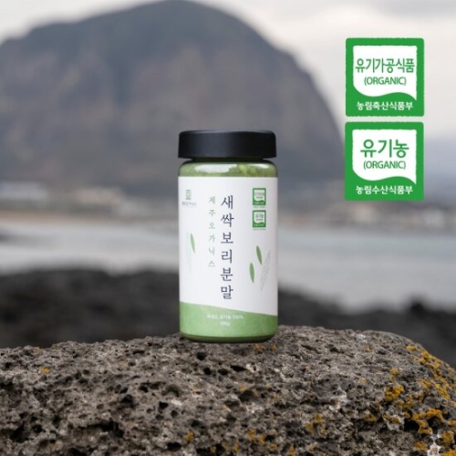 제주오가닉스 새싹보리분말 100g (1개)