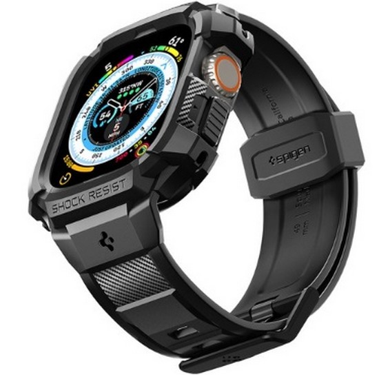 슈피겐 애플워치 울트라 러기드아머 프로 일체형 케이스_이미지