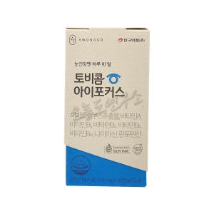 안국약품 눈건강엔 하루 한 알 토비콤 아이포커스 500mg 30캡슐_이미지