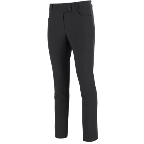 엘르골프 화섬 솔리드 일자핏 바지 6K61601