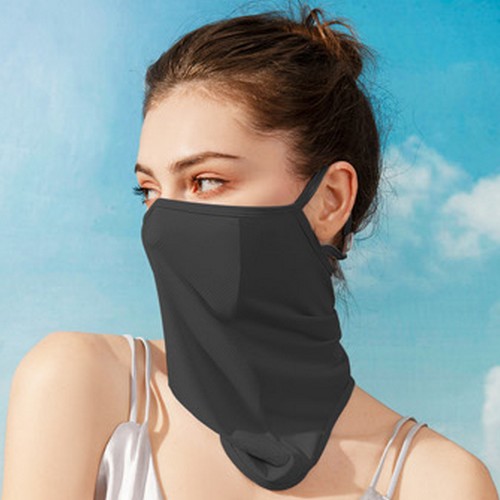 김영주골프 메쉬 UV자외선 차단 냉감 귀달이 마스크 KNMLMK01_이미지