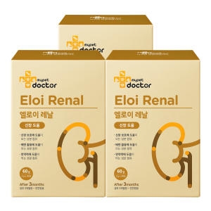마이펫닥터 엘로이레날 신장 영양제 60g (2g x 30p) (3개)_이미지